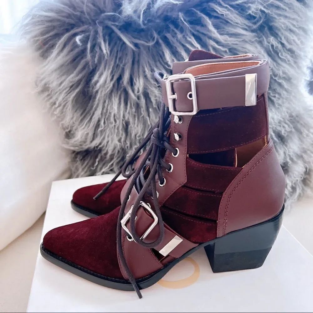 Chloe Rylee Suede Boot - Picture 3 of 11